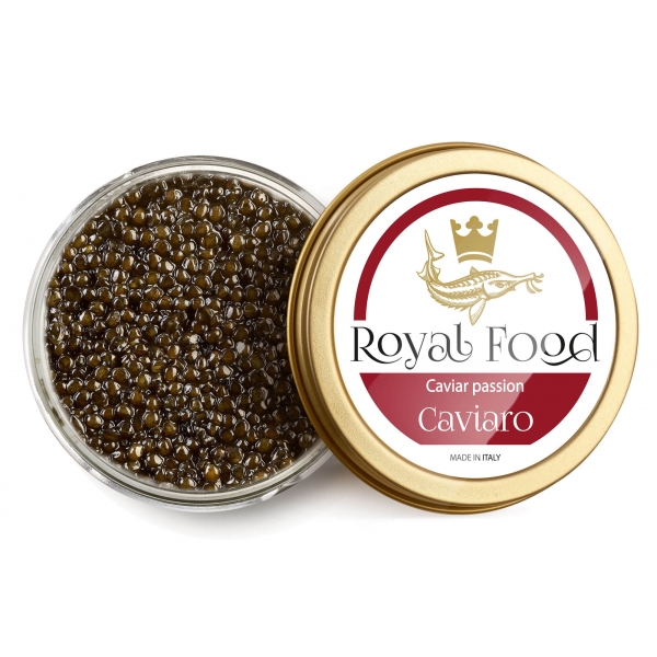 Royal Food Caviar - Caviaro - Selection of Pasteurized Caviar - Sturgeon Acipenser SPP - 50 g