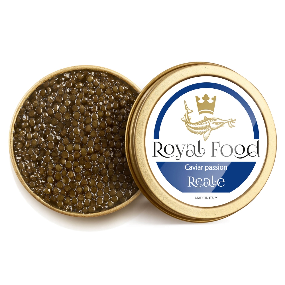 Royal Food Caviar - Reale - Oscetra Caviar - Russian Sturgeon - 100 g ...