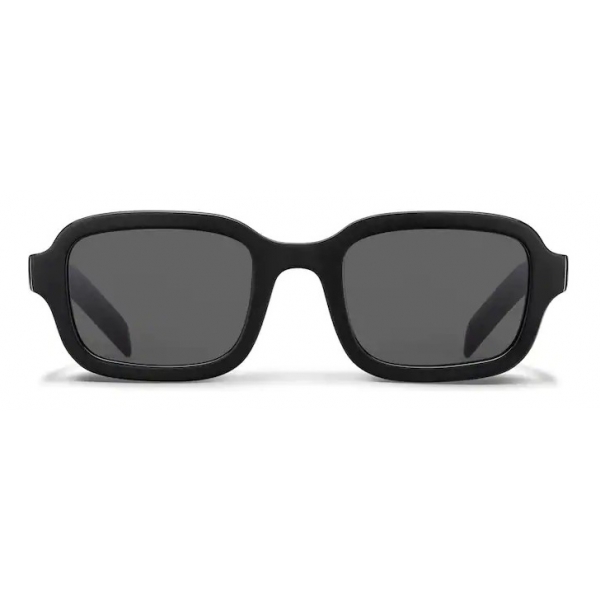 Prada - Rectangular Sunglasses - Black 