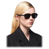 Prada - Rectangular Sunglasses - Black - Prada Collection - Sunglasses - Prada Eyewear