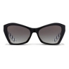 Prada - Cat Eye Sunglasses Alternative Fit - Medium Tortoiseshell Black - Prada Collection - Sunglasses - Prada Eyewear