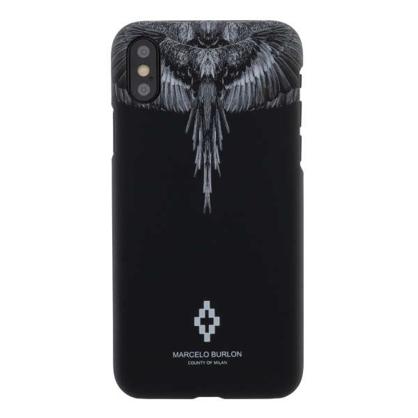 Marcelo Burlon - Silver Wings Cover - iPhone X / XS - Apple - County of Milan - Printed Case