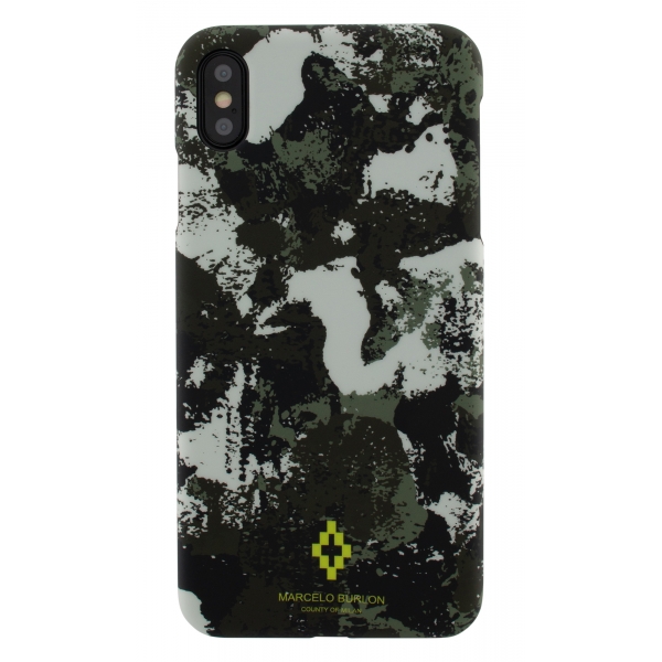 Marcelo Burlon - Cross Camou Cover - iPhone X / XS - Apple - County of Milan - Printed Case