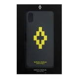 Marcelo Burlon - Cover 3D Cross Yellow - iPhone X / XS - Apple - County of Milan - Cover Stampata