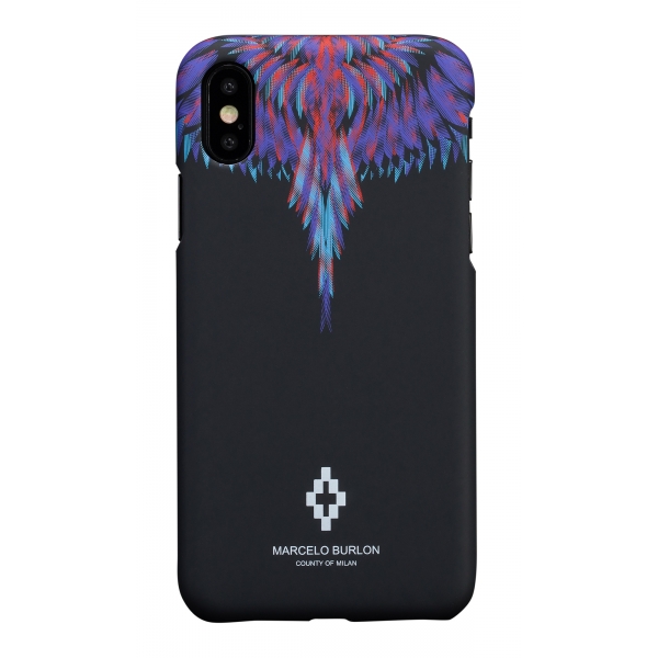 Marcelo Burlon - Cover Sharp PB BBP - iPhone XS Max - Apple - County of Milan - Cover Stampata