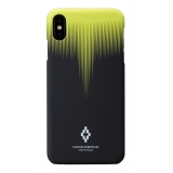 Marcelo Burlon - Cover Sharp Fall Wings Yellow - iPhone XS Max - Apple - County of Milan - Cover Stampata