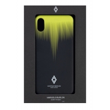 Marcelo Burlon - Cover Sharp Fall Wings Yellow - iPhone XS Max - Apple - County of Milan - Cover Stampata
