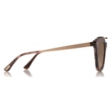 Tom Ford - Anna Sunglasses - Cat-Eye Acetate Sunglasses - Light Havana - FT0575 - Sunglasses - Tom Ford Eyewear