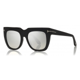 Tom Ford - Anna Sunglasses - Occhiali da Sole Cat-Eye in Acetato - Avana Leggera - FT0575 - Occhiali da Sole - Tom Ford Eyewear