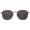 Bottega Veneta - Occhiali da Sole Squadrata in Metallo - Nero Grigio - Occhiali da Sole - Bottega Veneta Eyewear