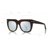 Tom Ford - Thea Sunglasses - Square Acetate Sunglasses - Havana - FT0687 - Sunglasses - Tom Ford Eyewear