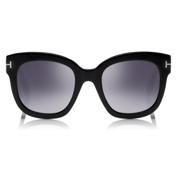 Tom Ford - Beatrix Sunglasses - Occhiali da Sole Quadrati in Acetato - Nero - FT0613 - Occhiali da Sole - Tom Ford Eyewear
