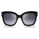 Tom Ford - Beatrix Sunglasses - Square Acetate Sunglasses - Black - FT0613 - Sunglasses - Tom Ford Eyewear