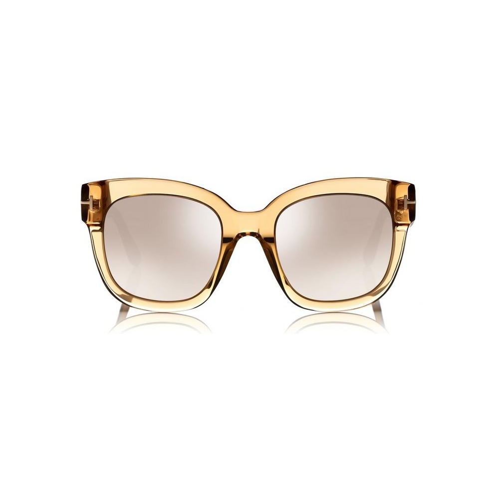kindben Vært for udvikling Tom Ford - Beatrix Sunglasses - Square Acetate Sunglasses - Champagne -  FT0613 - Sunglasses - Tom Ford Eyewear - Avvenice