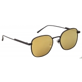 Bottega Veneta - Metal Square Sunglasses - Black - Sunglasses - Bottega Veneta Eyewear
