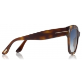 Tom Ford - Beatrix Sunglasses - Square Acetate Sunglasses - Honey - FT0613 - Sunglasses - Tom Ford Eyewear