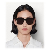 Bottega Veneta - Metal Oversize Square Sunglasses - Black Grey - Sunglasses - Bottega Veneta Eyewear