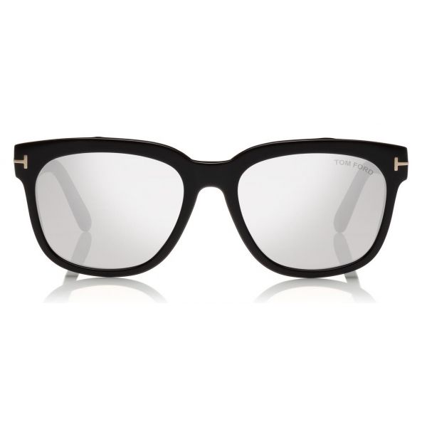 Tom Ford - Rhett Sunglasses - Occhiali da Sole Quadrati in Acetato - Nero - FT0714 - Occhiali da Sole - Tom Ford Eyewear