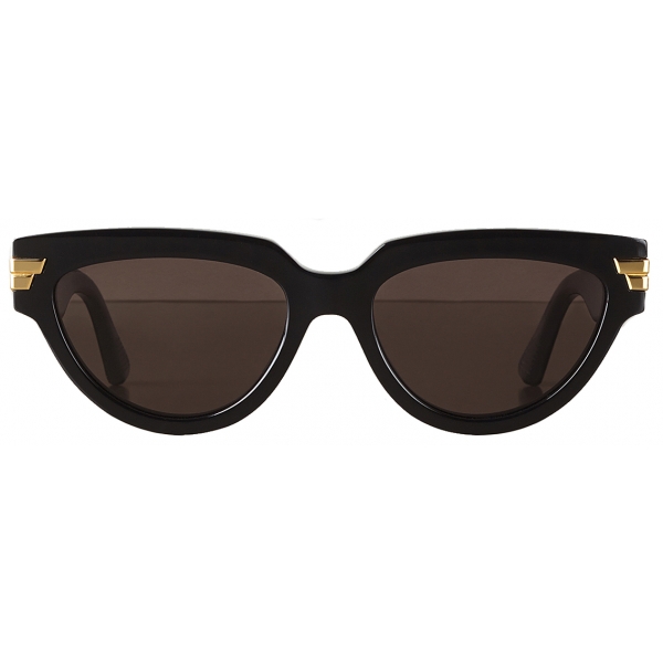 Bottega Veneta - Acetate Cat-Eye Sunglasses - Black - Sunglasses - Bottega Veneta Eyewear