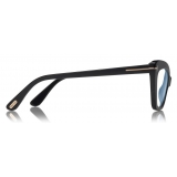 Tom Ford - Double Clip On Optical Glasses - Occhiali a Farfalla - Nero - FT5643-B - Occhiali da Vista - Tom Ford Eyewear