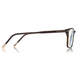 Tom Ford - Blue Block Optical Glasses - Occhiali Quadrati - Avana Scuro - FT5607-B - Occhiali da Vista - Tom Ford Eyewear