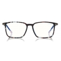 Tom Ford - Blue Block Optical Glasses - Occhiali Quadrati - Avana Chiara - FT5607-B - Occhiali da Vista - Tom Ford Eyewear