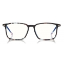 Tom Ford - Blue Block Optical Glasses - Square Optical Glasses - Light Havana - FT5607-B - Optical Glasses - Tom Ford Eyewear
