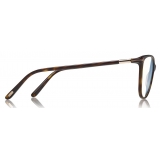 Tom Ford - Blue Block Optical Glasses - Occhiali Rotondi - Avana - FT5616-B - Occhiali da Vista - Tom Ford Eyewear