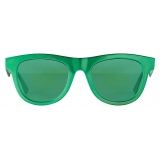 Bottega Veneta - Aluminium Classic D-Frame Sunglasses - Green - Sunglasses - Bottega Veneta Eyewear