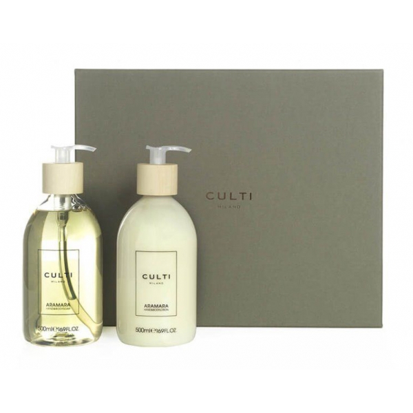 Culti Milano - Giftbox Welcome Soap and Hand Cream Aramara - Gift Box - Fragrances - Luxury