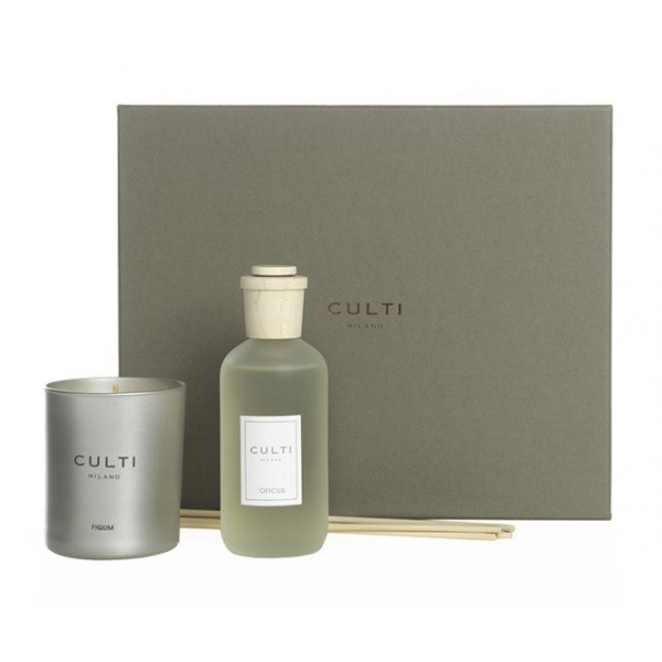 Culti Milano - Giftbox Stile 'Oficus Diffuser and Fiqum Candle - Gift Box - Room Fragrances - Fragrances - Luxury