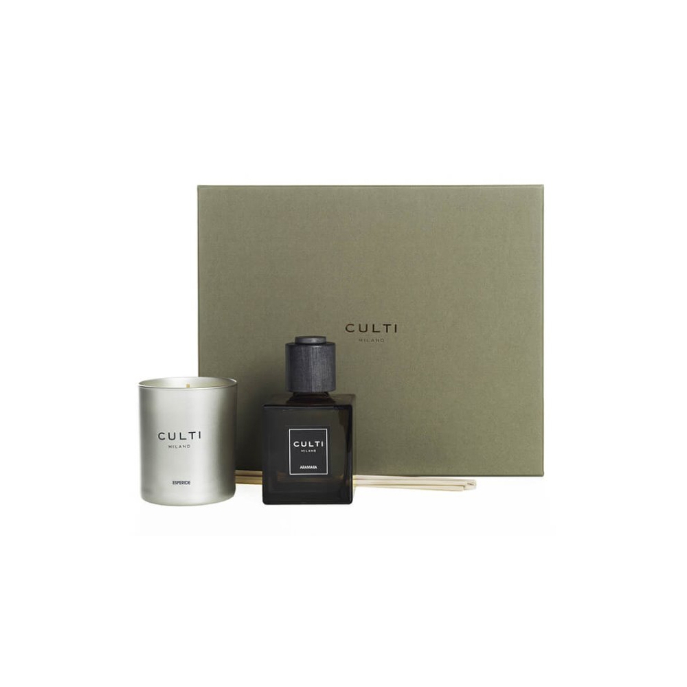 Culti Milano - Giftbox Diffusore Decor Aramara e Candela Esperide - Gift  Box - Profumi d'Ambiente - Fragranze - Luxury - Avvenice