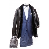 Vittorio Martire - French Nappa and Mink Jacket - Italian Handmade Jacket - Luxury High Quality Leather