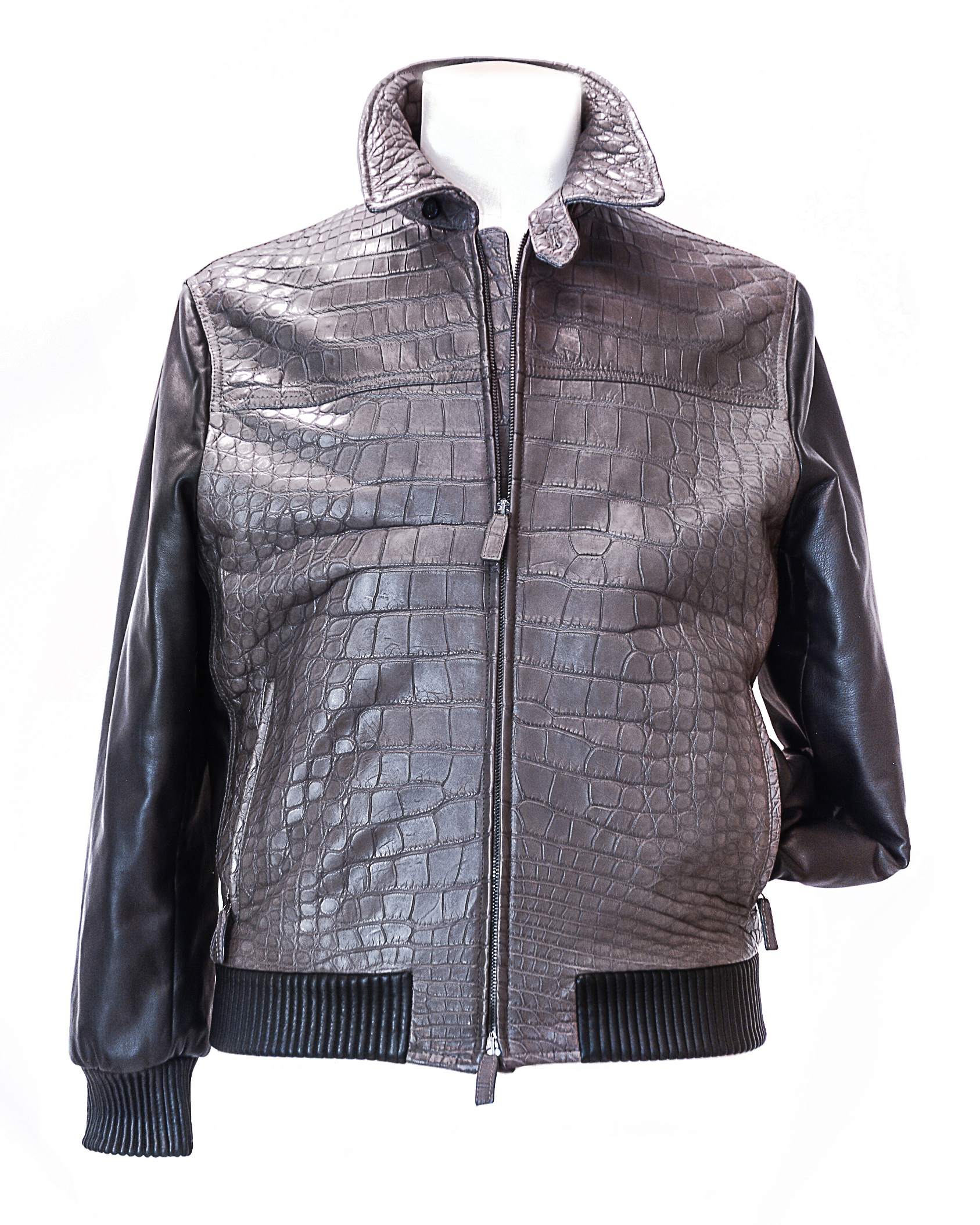 Women Real Crocodile Leather Jacket- Made To Measure - Luxury Handmade  Jacket | eBay