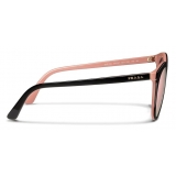 Prada - Prada Eyewear Collection - Occhiali Phantos - Nero Rosa - Prada Collection - Occhiali da Sole - Prada Eyewear