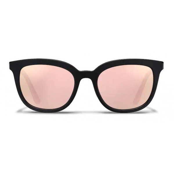 Prada - Occhiali Squadrati Alternative fit - Nero Rosa - Prada Collection - Occhiali da Sole - Prada Eyewear