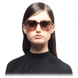 Prada - Square Sunglasses - Medium Tortoiseshell - Prada Collection - Sunglasses - Prada Eyewear