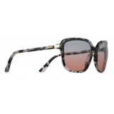 Prada - Square Sunglasses - Opalescent Gray Tortoiseshell - Prada Collection - Sunglasses - Prada Eyewear