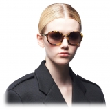 Prada - Round Sunglasses - Medium Tortoiseshell - Prada Collection - Sunglasses - Prada Eyewear