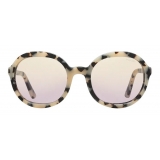 Prada - Round Sunglasses - Cameo Beige Tortoiseshell - Prada Collection - Sunglasses - Prada Eyewear