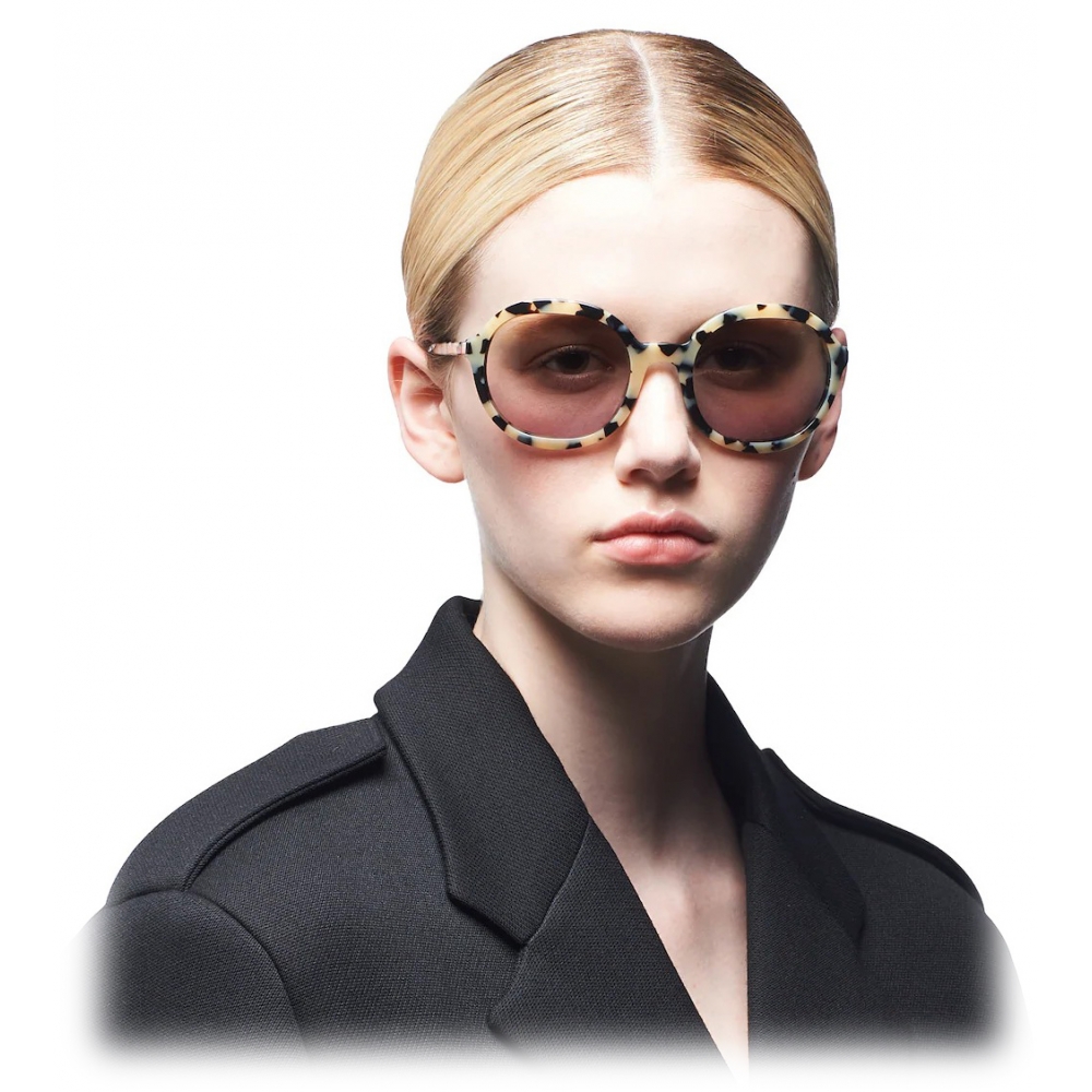 Prada Eyewear PR22XS Round-frame Sunglasses Farfetch 