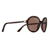 Prada - Round Sunglasses - Tortoiseshell - Prada Collection - Sunglasses - Prada Eyewear