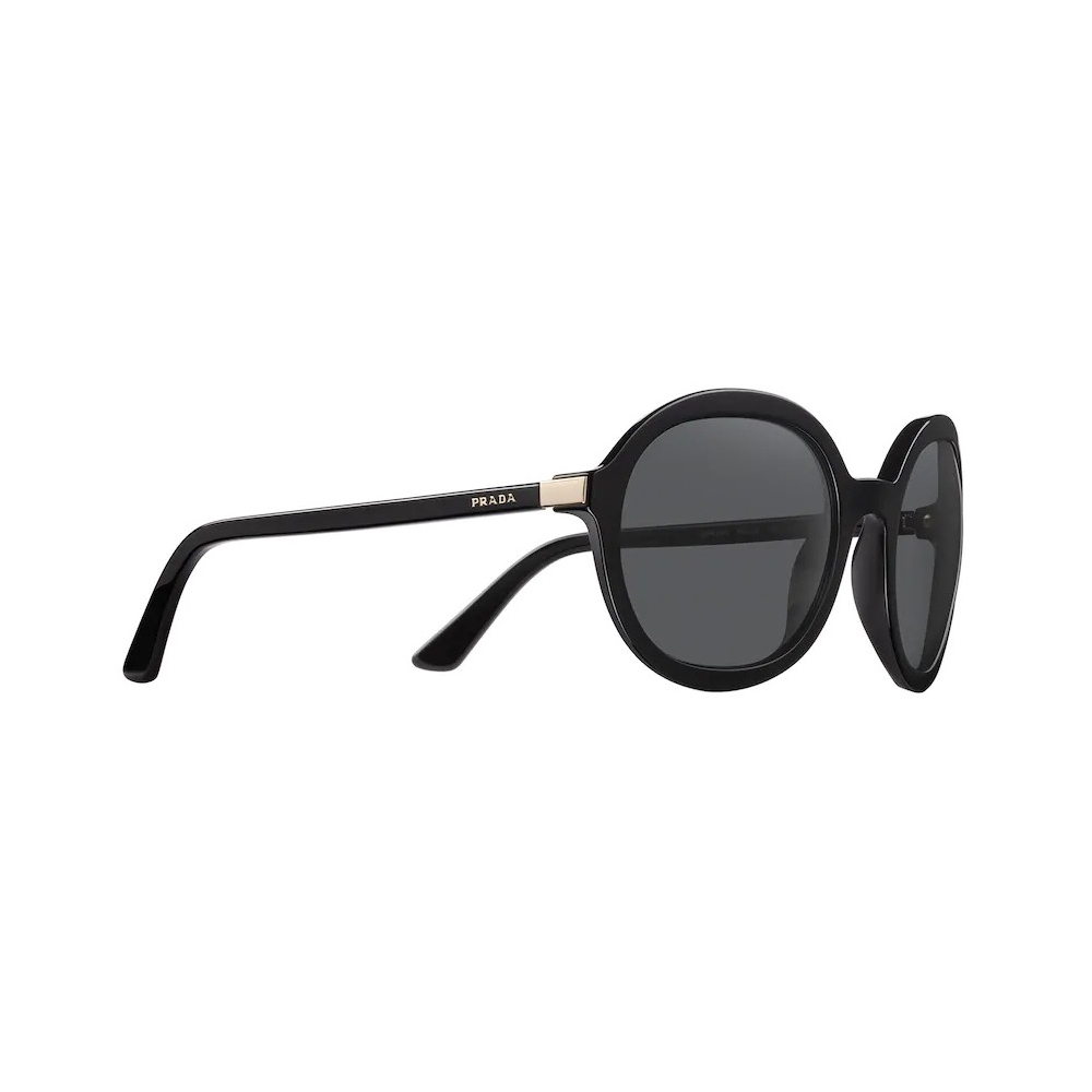 Prada - Round Sunglasses - Black - Prada Collection - Sunglasses ...