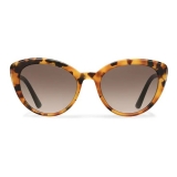 Prada - Cat Eye Sunglasses - Spotted Tortoiseshell - Prada Collection - Sunglasses - Prada Eyewear