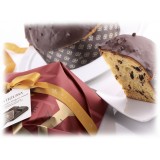 Vincente Delicacies - Panettone Covered with Milk Chocolate and Hazelnuts - Nucilla - Hand Wrapped Artisan