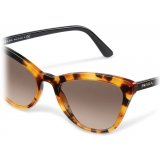 Prada - Cat Eye Sunglasses - Spotted Tortoiseshell - Prada Collection - Sunglasses - Prada Eyewear