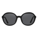 Prada - Occhiali Rotondi Alternative Fit - Nero - Prada Collection - Occhiali da Sole - Prada Eyewear
