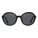 Prada - Round Sunglasses Alternative Fit - Tortoiseshell - Prada Collection - Sunglasses - Prada Eyewear