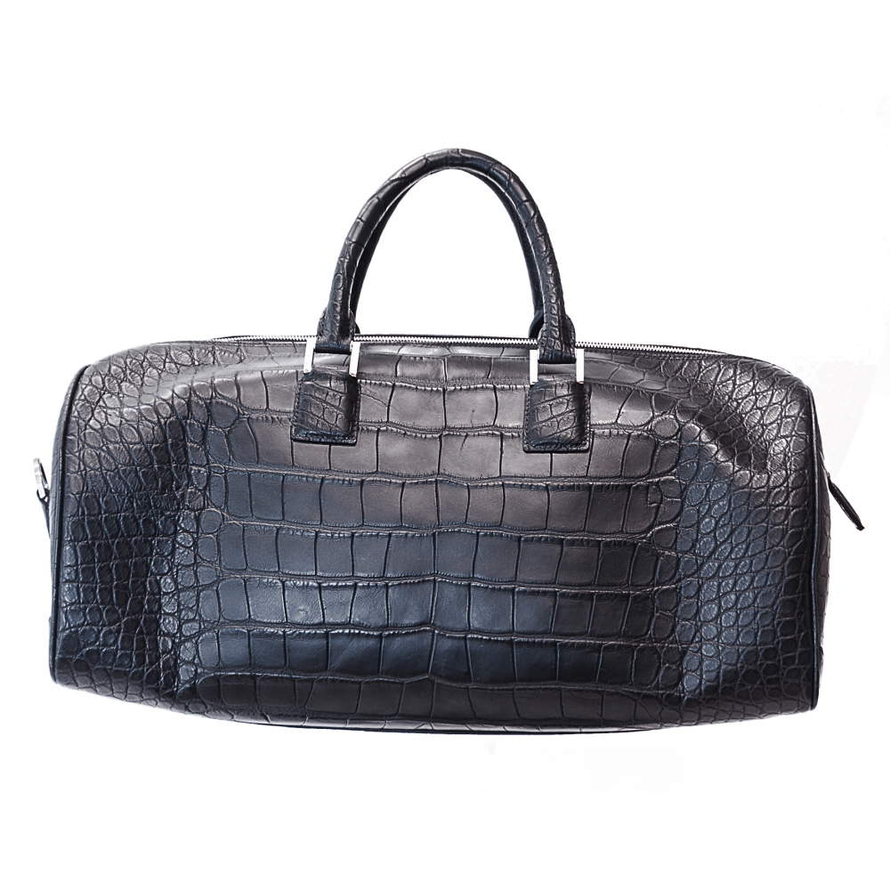 Vittorio Martire - Sport Bag in Real Alligator Leather - Italian ...
