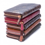 Vittorio Martire - Document Holder in Real Crocodile Leather - Brown - Italian Handmade - Luxury High Quality
